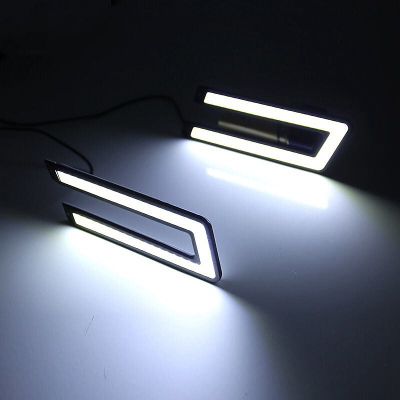 2 x Fiat ducato Citroën relais Peugeot boxer feux diurnes camping - car drl accessoires automobiles pièces détachées auto led lights