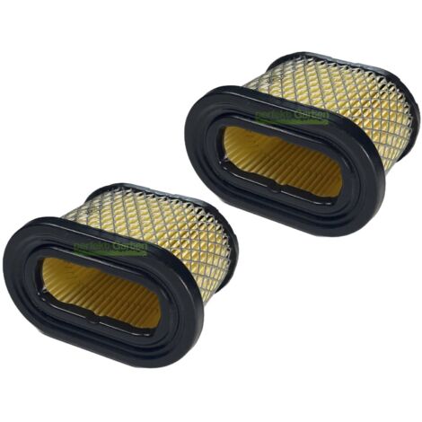 2 X filtre à air pour moteurs Briggs & Stratton B&S 120200 127400 12H600 / 690106 692446
