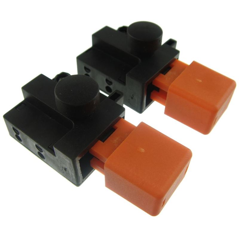 2 x Flymo Lawnmower Switch 8A 250V ON/OFF