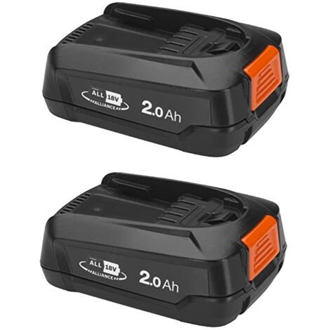 2 x Flymo Power For All Battery 18V 2.0Ah FLY103 531382501 Bosch
