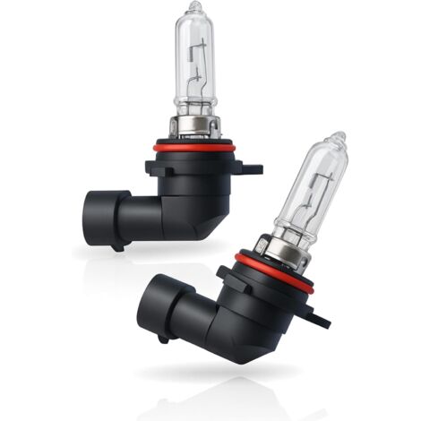 2 x HIR2 9012 ampoule halogène 12V 55W – Ampoule pour feu de croisement, feu de route, phare antibrouillard, feux diurnes, lampe de voiture, remplacement, culot PX22d