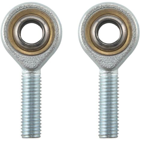 2 x Joints à Rotule Mâle M10 x 1,5 - Tige Filetée 10mm pour Suspension