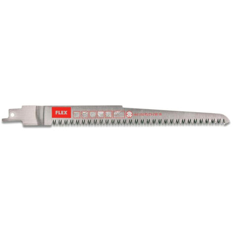 2 x Lame de scie sabre pour bois L230 mm - Flex