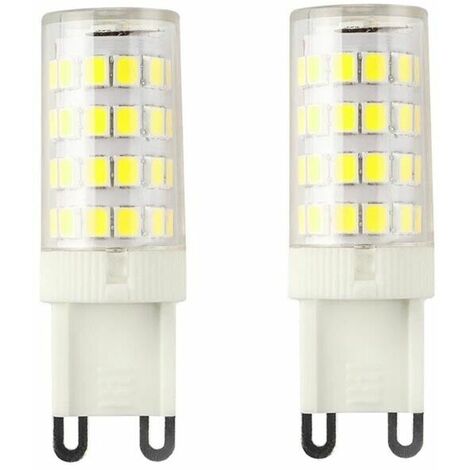 2 X Lampadina Led G9 4 W = 48 W Luce Bianca 6500k Per Lampadario Applique