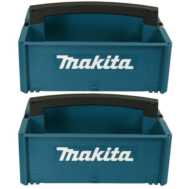Makita - 2 x P-83836 Stackable MakPac Case Tool Box Carrier Open Tote with Handle