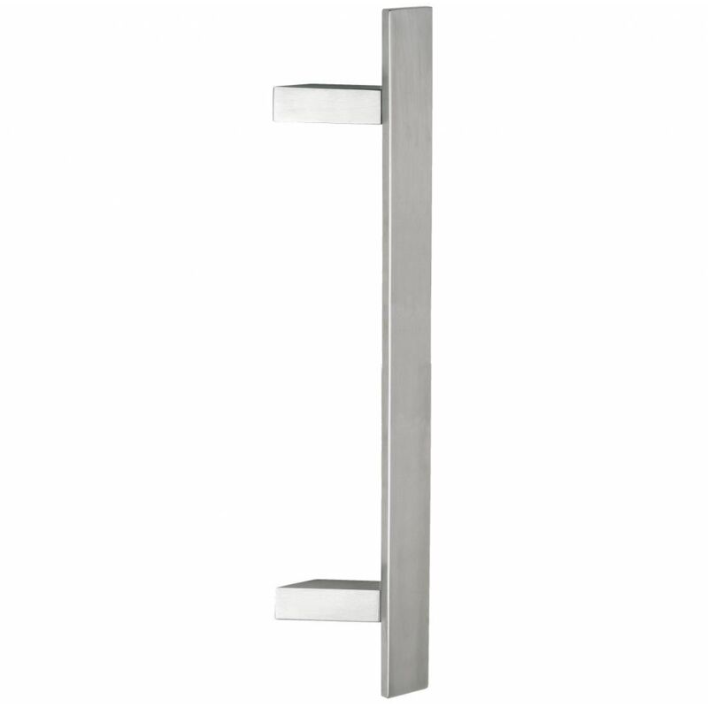 2 x MANIGLIONE ACCIAIO INOX K0 620 500 MM SATINATO