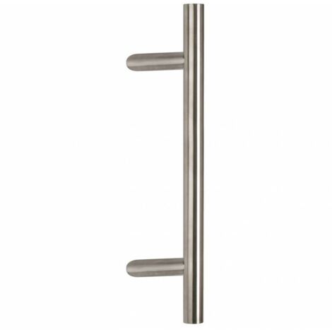 2 x MANIGLIONE ACCIAIO INOX KO 30 500 MM SATINATO