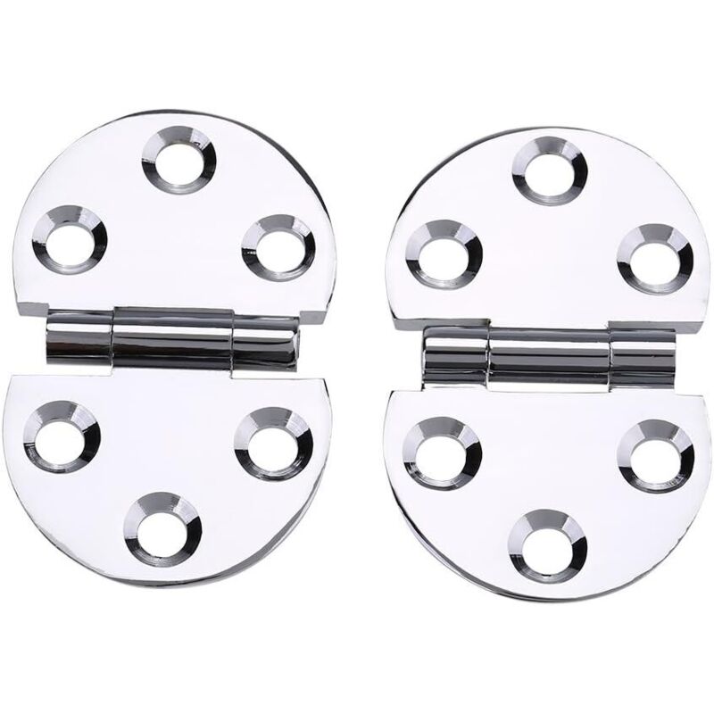 Leisei - 2 pièces 180 degrés charnière en cuivre facile à installer connecteurs de charnière pour Machine à coudre Table pliante Table meubles
