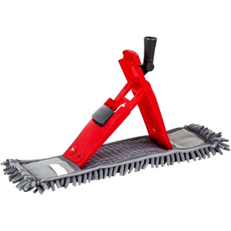 2 x Noodle Head Microfibre Floor Mops For Cleaning Wet Or Dry Floors