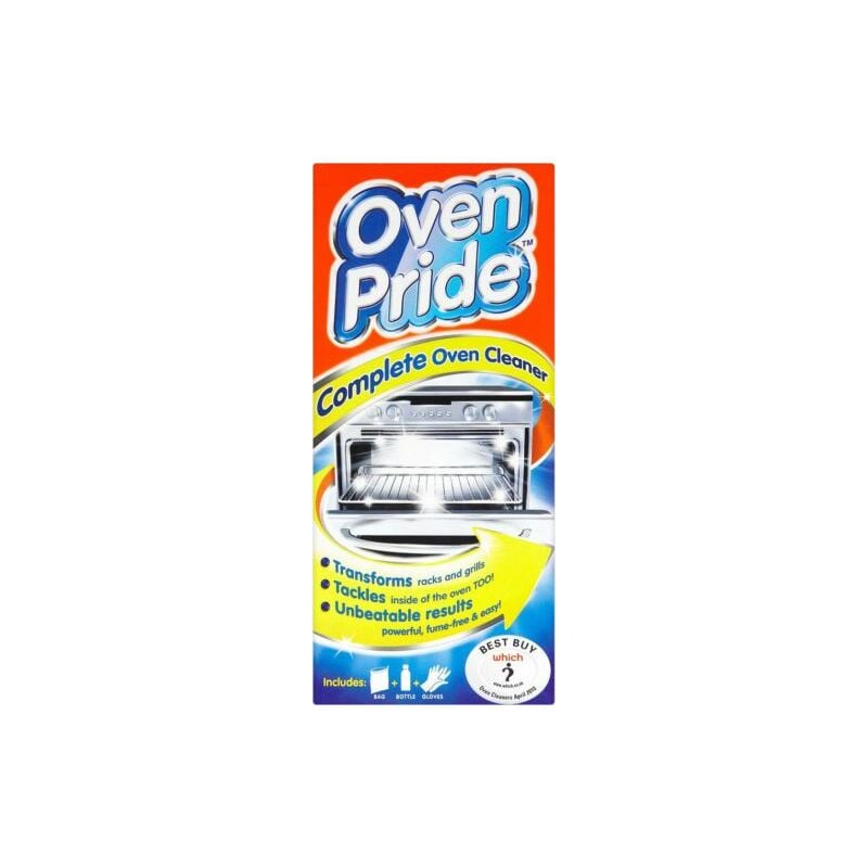 Dylex - 2 x Oven Pride Complete Oven Cleaning Kit 500ml Includes Bag