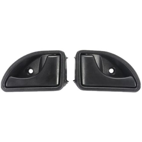 2 x poignée portière avant gauche ET droite TWINGO/KANGOO, (noir),