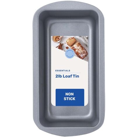 2 x Rectangular 2lb Non-Stick Bread Loaf Tin