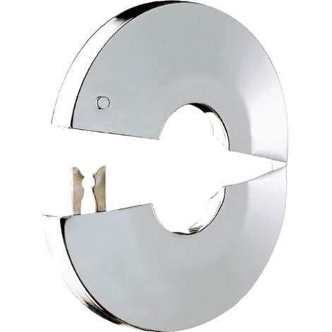 2 x Rosaces ouvrantes chromées Ø16mm DELABIE 824016.2P