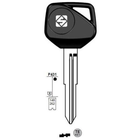 2 x SILCA HON70TE CHIAVE TRANSPONDER VUOTA OTTONE