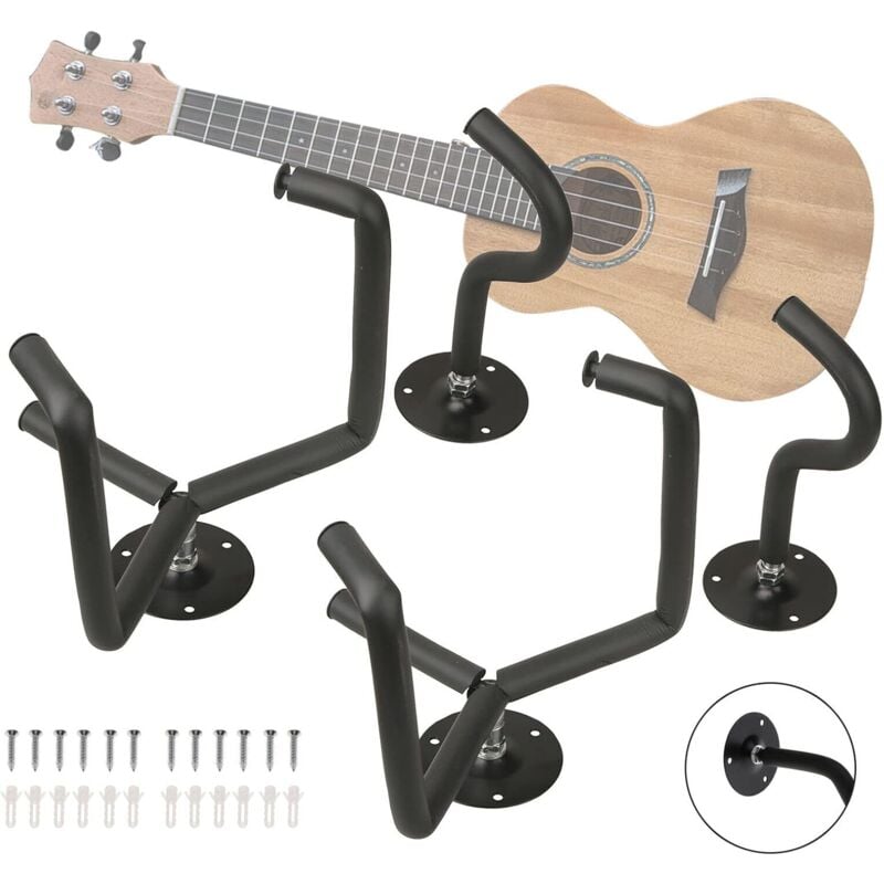 Gojoy - 2 x Support de Guitare Guitares support mural support de basse support de montage mural support de guitare support mural pour affichage de