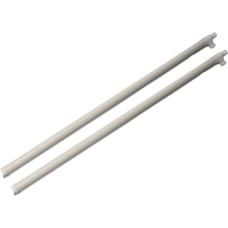 2 x XL Windbreak Tension Rods - Adjustable Straighten Stretch Bar