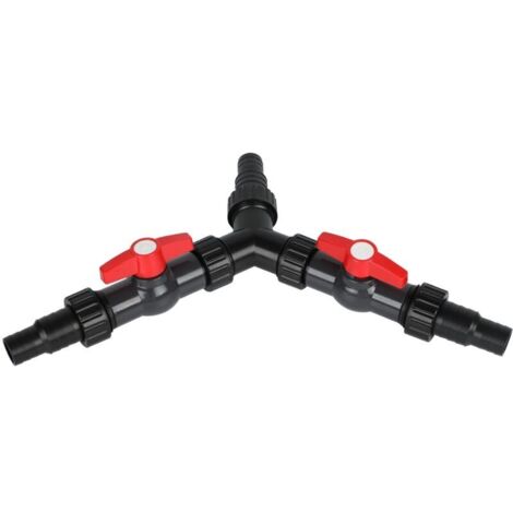 20/25mm (3/4" 1") Répartiteur en Y Distributeur d'eau pour Pompe de Bassin CST-01F