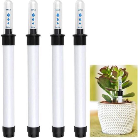 (20 × 5 × 5 cm) Feuchtigkeitsmesser für Pflanzen, Blumen und Pflanzen Pflanzenindikator Bodenfeuchtigkeitsmesser Bodenwasserstandsanzeiger für die Pflanzenpflege für Garten, Rasen und Landwirtschaft.