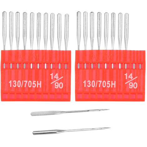 20 Aiguilles de Rechange pour Machine à Coudre - Lot de Pièces de Couture DIY et Accessoires Maison