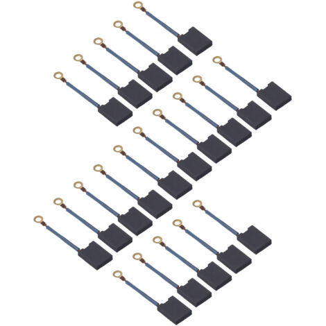 20 Balais en Cuivre pour Meuleuse d'Angle - Pièces de Rechange pour Outils Électriques