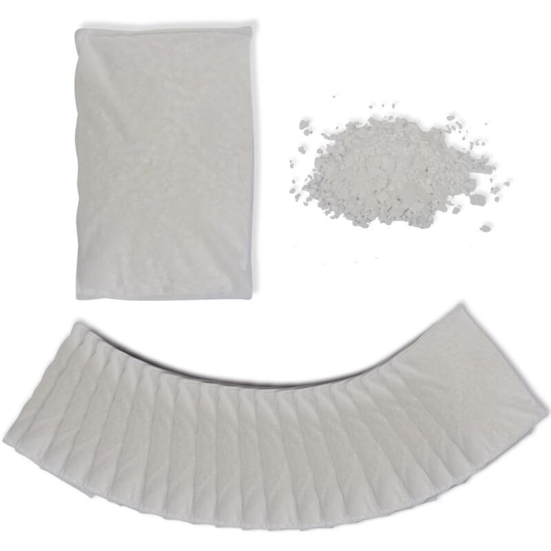 

Recambio de cloruro de calcio desecante 20 piezas 20 kg - Blanco - Vidaxl