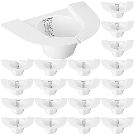 20 chapeaux collecteurs d'urine pour toilettes