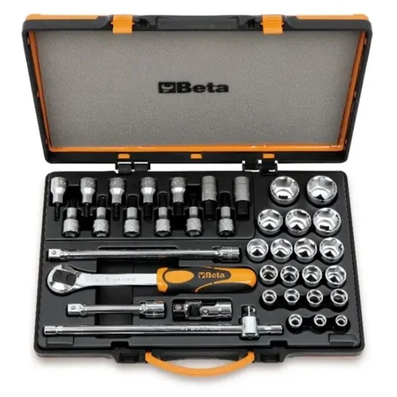 Set chiavi a bussola e accessori 1/2 Beta 920a/c33 - 38
