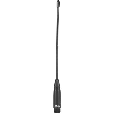 20 cm flexible Dualband-Antenne (144/430 MHz) mit SMA-Stecker für Walkie-Talkies