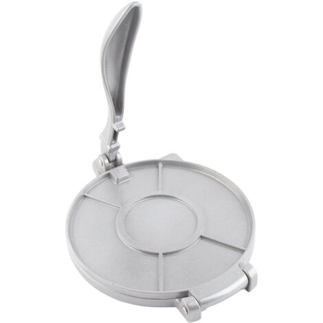 20 cm Tortillapresse aus Aluminiumlegierung mit ergonomischem Griff für Chapati und Fladenbrote