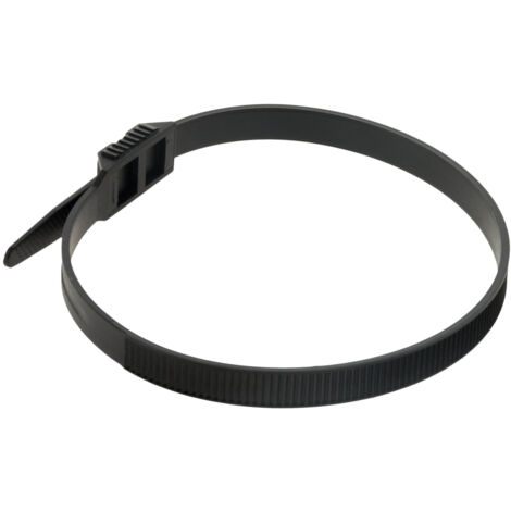 20 colliers 9x350mm noir