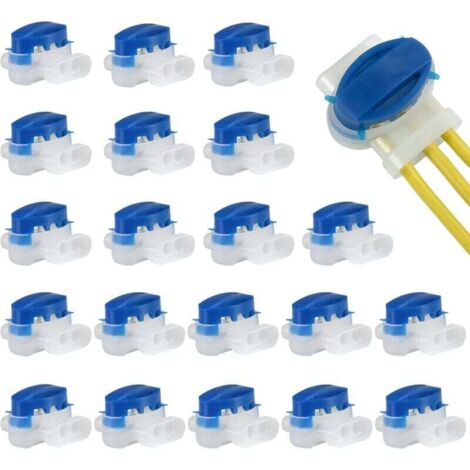 20 conectores de cable rellenos de resina para cortacésped robot Automower