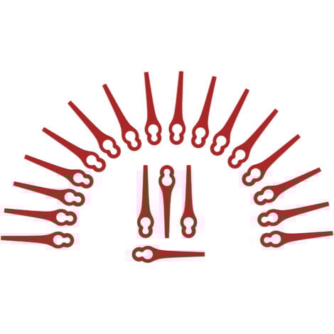 20 Couteau de remplacement en plastique
