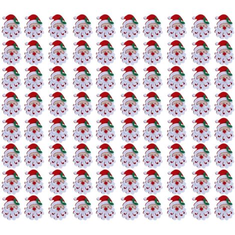 20 DIY-Weihnachts-Stoffaufnäher – Weihnachtsmann, Rentier, Schneeflocken – Individuell gestaltbare Weihnachtsdekorationen