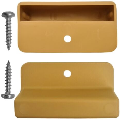 20 embouts Latte 53mm avec vis, agrafer / visser capuchon plastique Renforcé Sommier lit canapé clic clac bz Fixation support SCM Créations