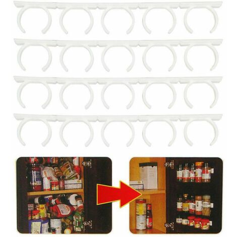 20 Ensembles D'outils De Cuisine Flavor Pot Flavor Flavor Rangement Rack Colle Arrire Embout De Bouteille Clip