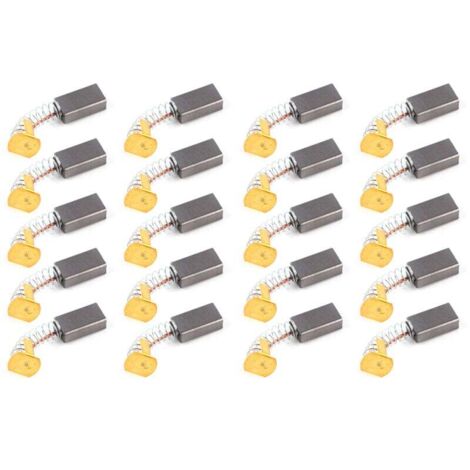 20 escobillas de carbón para motor de 5 x 8 x 15 mm para herramientas eléctricas