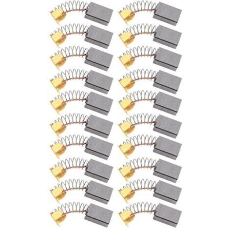 20 escobillas de carbón reemplazables para motor eléctrico 101 6 10 15 mm