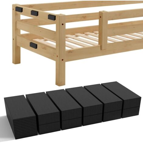 20 - Espaceur Mousse Eva - Coussinet Protection Murale - Butoir Tête De Lit Anti Bruit Et Anti Collision Pour Meuble Et Poignée De Porte - Blanc - 5mm X 10cm X 10cm Et 15mm X 10cm X 10cm