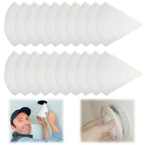 20 filtres coniques DN 125, filtre G4 pour système de ventilation, filtres coniques de 180 mm de long, compatibles avec tous types de systèmes de ventilation.