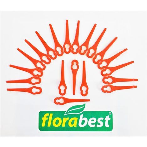 20 Florabest Ersatzmesser fÃ¼r Florabest FRT 18 und FRT 18A1