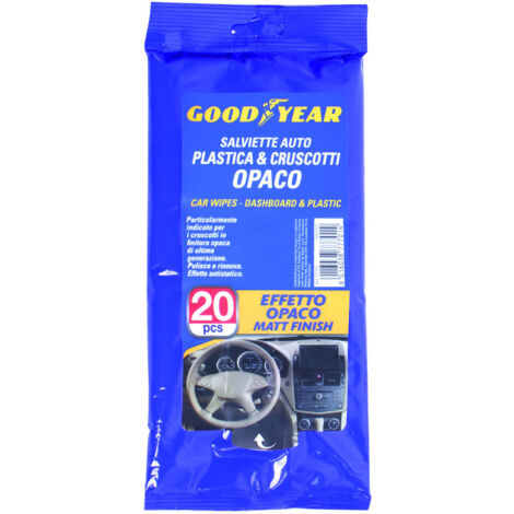 Мокри кърпи за почистване на табло с матов ефект 20 броя Goodyear Гудиър