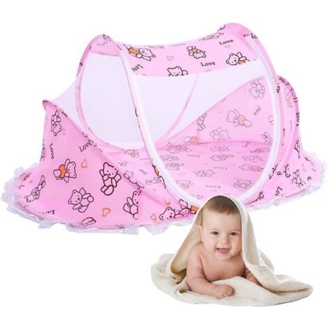 (20 gramm)Moustiquaire, Moustiquaire Pour Bébé, Moustiquaire Pour Enfants D'Été, Portable De Voyage Moustiquaire, Filet De Lit Nouveau-Né
