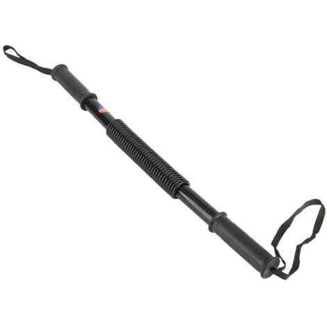 20 kg Feder-Klimmzugstange, Schwarz, Hohe Widerstandsfähigkeit, Zuverlässig, Robust, Vielseitig für Fitness
