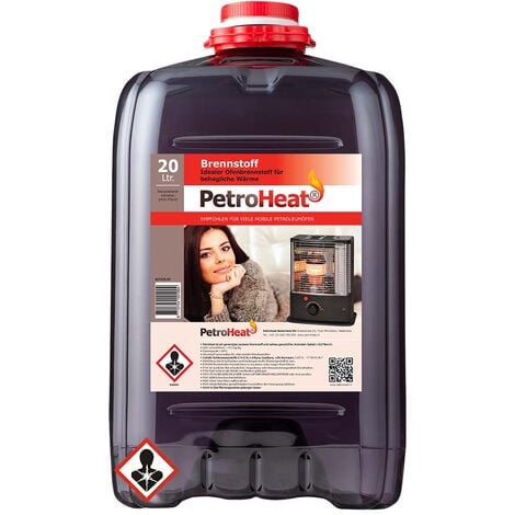 20 L Liter Petroleum geruchsarm für Heizofen Petroleumofen
