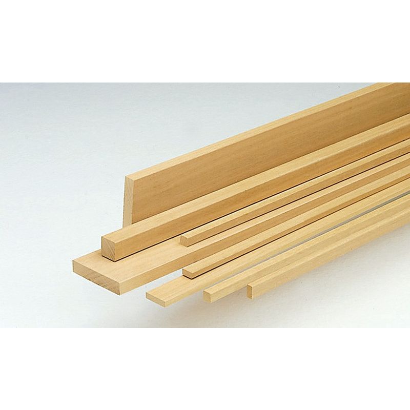 Sicashop - 20 Listelli Ayous piallati 4 lati mm5x70x2150