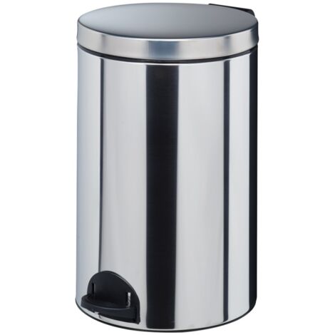 20-liter-edelstahl-treteimer - Rossignol - 90254