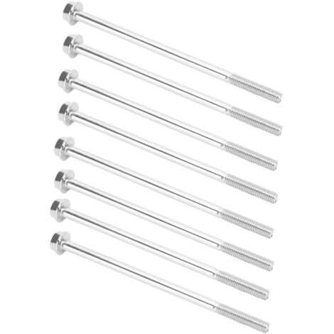 20 M6 x 120 mm lange Sechskantschrauben für Landmaschinen und den Hausgebrauch