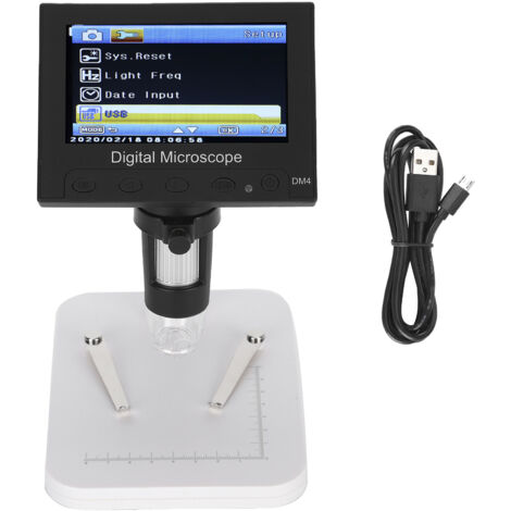 2,0-Megapixel-USB-Digitalmikroskop mit 1000-facher Vergrößerung und 4,3-Zoll-LCD-Bildschirm für die elektronische Inspektion