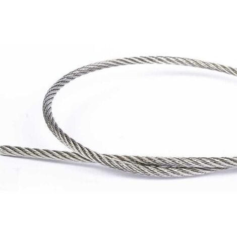 20 mètres de câble Ø 4mm acier inox