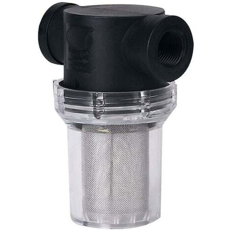 20 mm/25 mm Pumpenfilter für Außenwasserleitungen, Mehrzweckfilter zur Gartenbewässerung (25 mm, 40 Maschen)